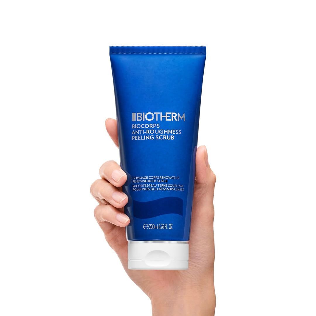 Biotherm Biocorps Body Scrub, Körperpeeling gegen rauhe Haut, erneuernder Body Scrub, für jeden Haut