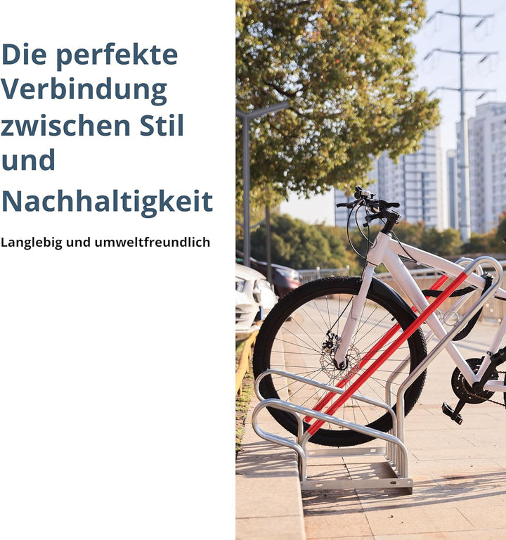 SCHULTE Regalwelt Fahrradparkständer E-Bike, für 2 Stellplätze, ca. 70x82x93 cm (LxHxB), modular, ve