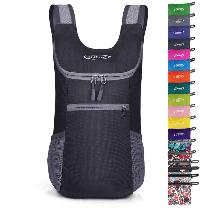 G4Free Ultraleichter 11 l kleiner faltbarer Rucksack für Reisen, Wandern, Radfahren, Wandern oder Me