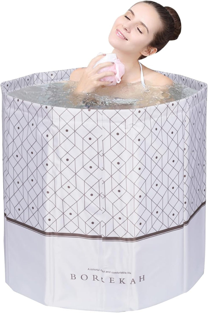 Sinbide Badewanne Faltbare Badewanne für Erwachsene Tragbare faltbare Kinderbadewanne Geeignet für S