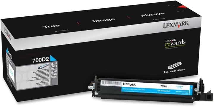 Lexmark 700D2 Entwicklereinheit Cyan - 70C0D20