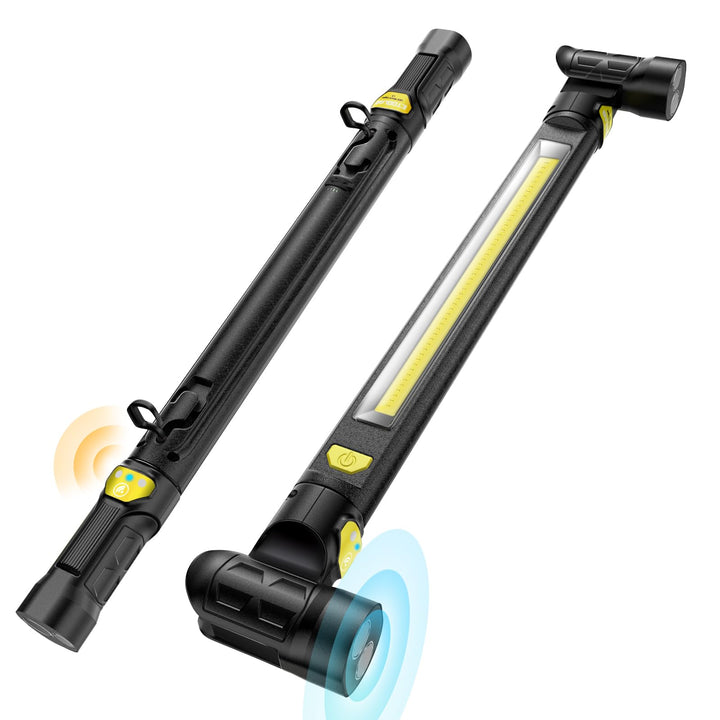 ETOOLAB LED Werkstattlampe, LED Arbeitsleuchte, Echte 1200lm, Motorraumleuchte mit starkem Magneten,
