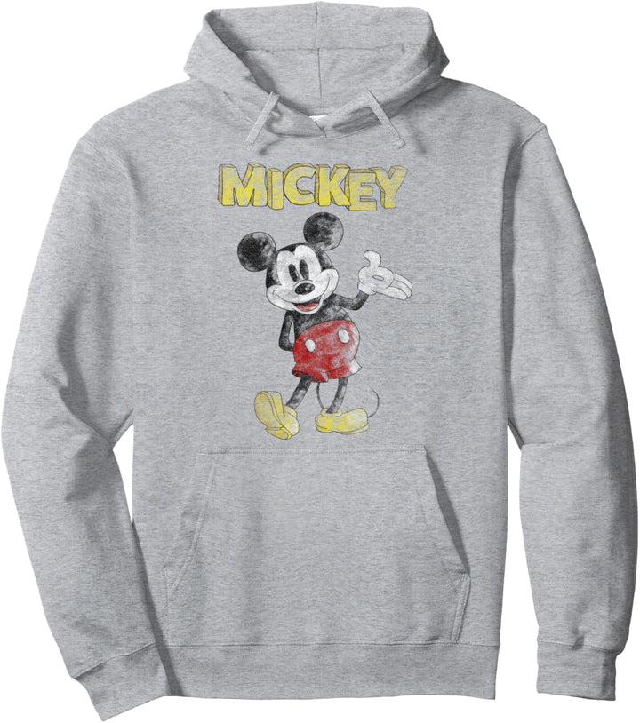 Disney Mickey & Friends Mickey Portrait Chalk Fill Pullover Hoodie