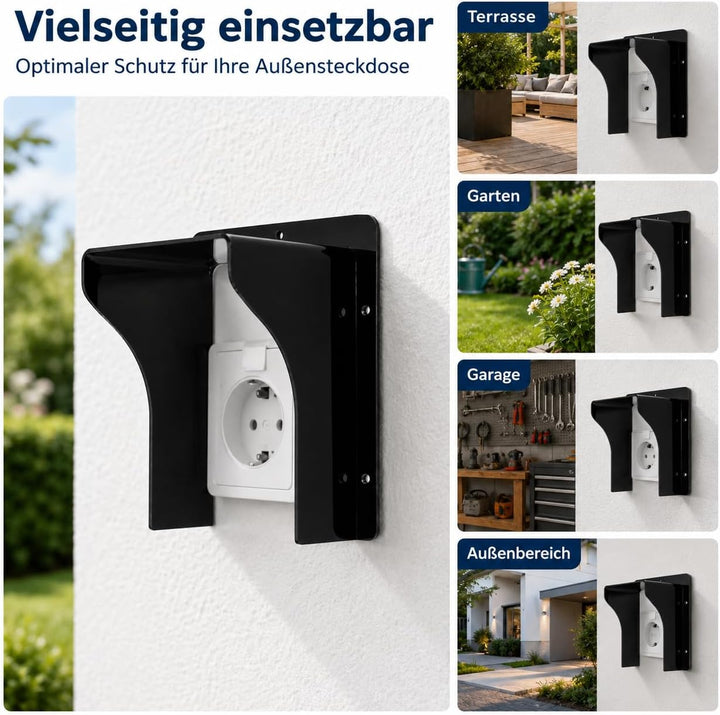 Schwarzes Acryl Video Türklingel Regenschutz,geeignet für Fingerabdruck-Controller, Sicherheitssyste