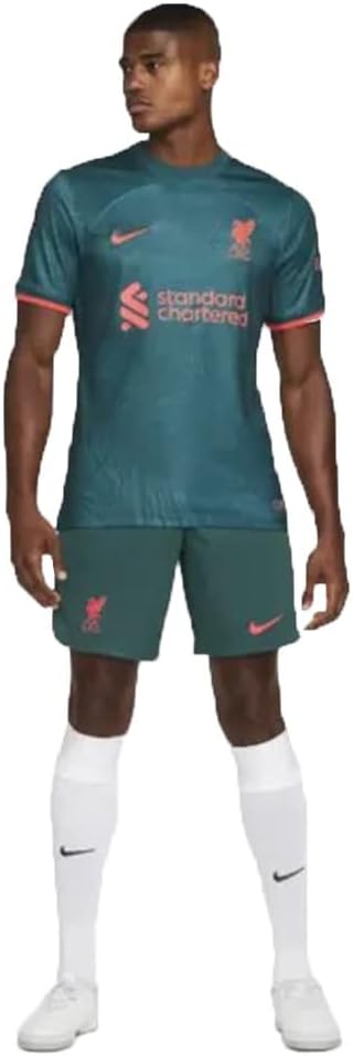 Nike Herren Saison 2022/23 Offizielle Drittes Trikot Kit Trikot L Dk Atomic Teal/Siren Red, L Dk Ato