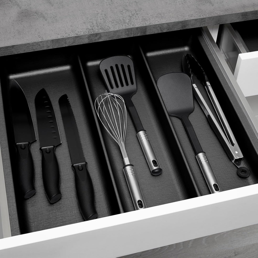 SO-BOX 2 Mehrzweckeinsatz Breite 50,9 cm, Tiefe 46,2 cm mit anthraziter Kanvas-Struktur für Schublad