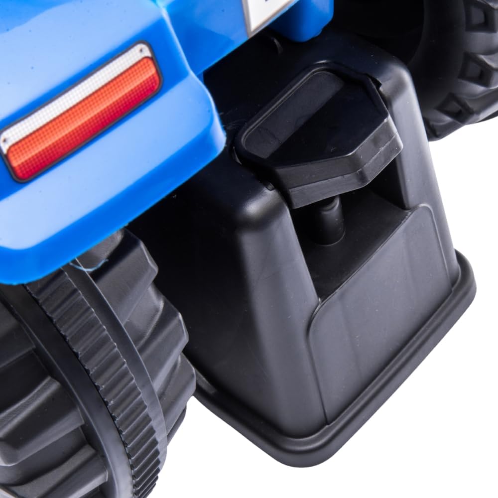 Bandits & Angels Bobbycar Rutschauto New Holland Traktor mit Anhänger ab 1 Jahr – mit funktionierend