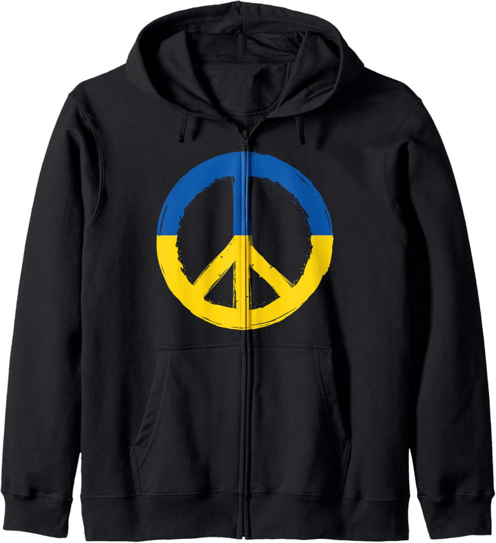Frieden für Ukraine Kapuzenjacke