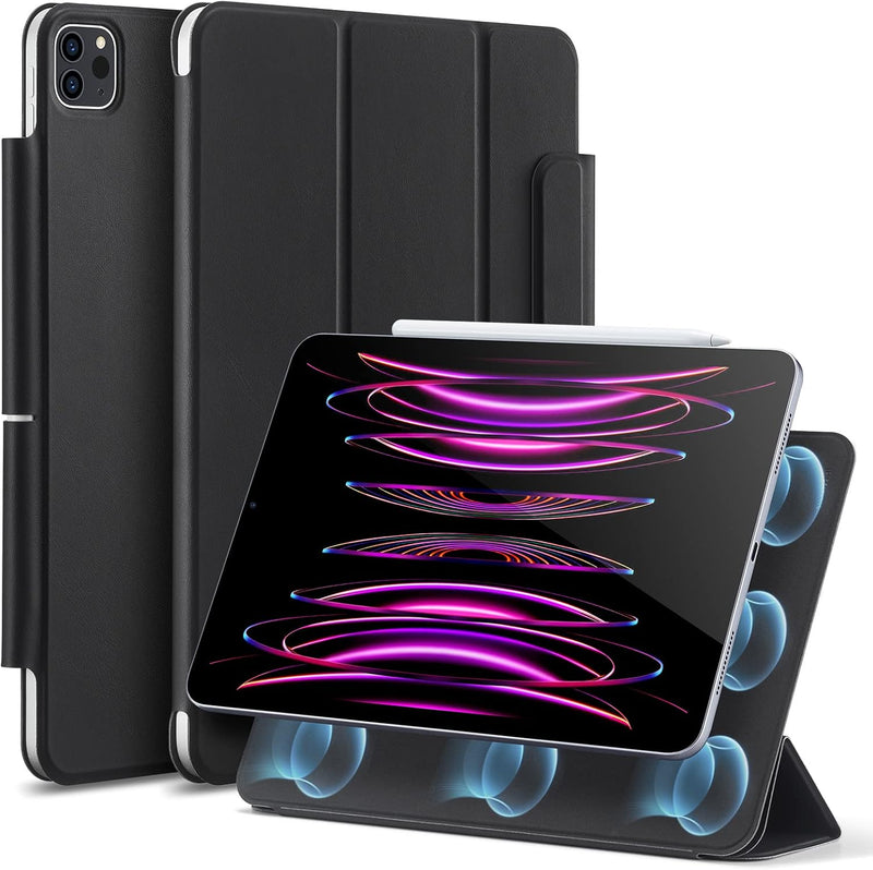 ESR für iPad Pro 12,9 Hülle 2022/2021/2020 (6./5./4. Generation), Starke Magnetbefestigung, Trifold