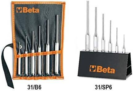 Beta 31/B6 - Splinttreibersatz, 6teilig, mit Griff, 31/B6