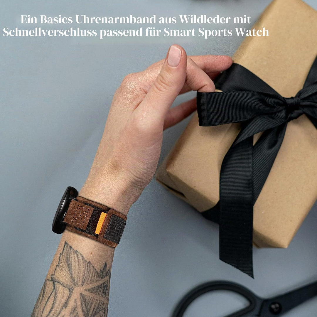 Schnellverschluss-Armband für Samsung Galaxy Watch 6/5/5 Pro/4/3/Gear S3/S2/Active 2 Armband für Ama