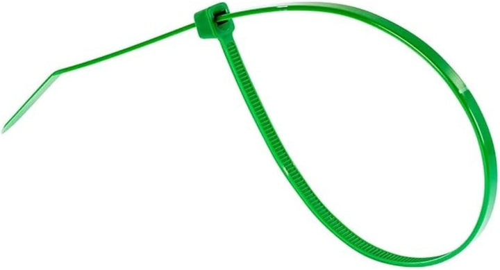 Gocableties Kabelbinder 100 Stück Grün, 450 mm x 9,0 mm mit 79,4 kg Zugfestigkeit, extra starkes, UV