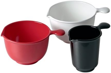 WACA 1050 Rührkrug Koch-/Backutensil 1.200 ml Dm 130 mm, Farbe:rot, Rot
