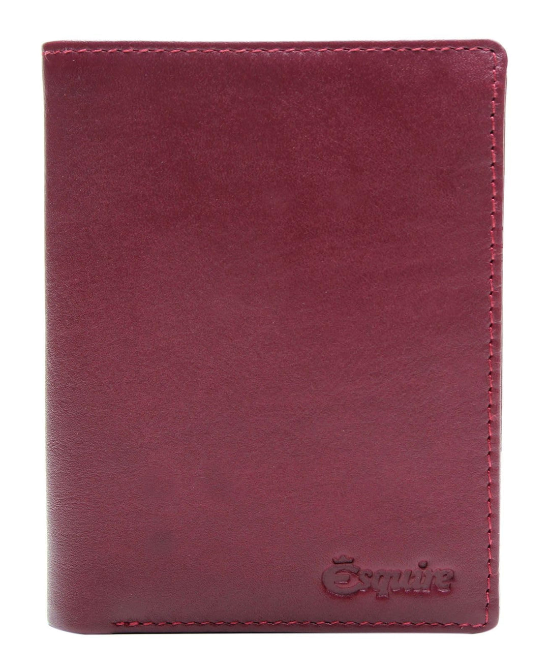 Esquire Peru Geldbörse RFID Leder 9,5 cm Einheitsgrösse Rot, Einheitsgrösse Rot