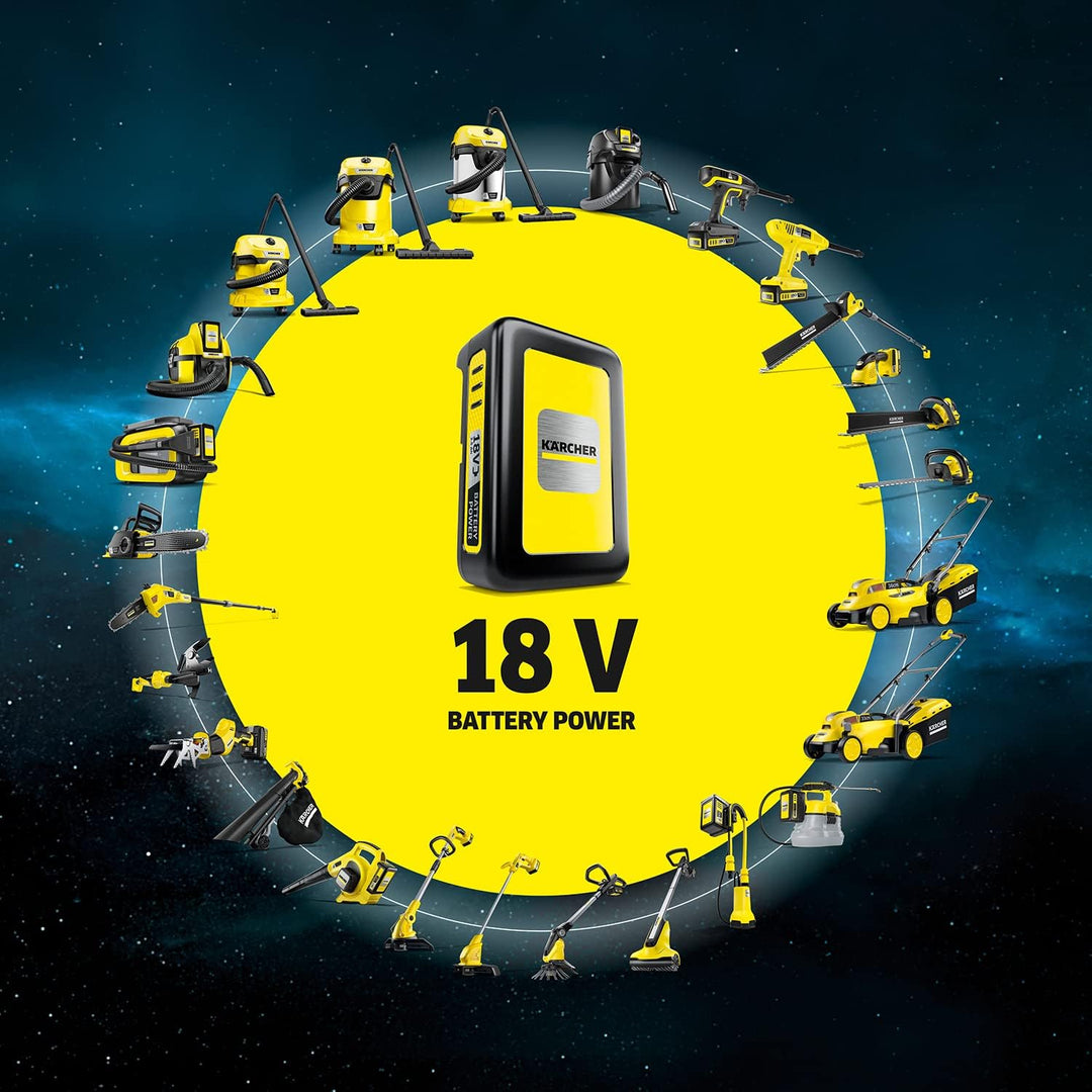 Kärcher 18 V Akku-Astsäge PGS 4-18, für Äste mit einem Durchmesser von bis zu 8 cm, abnehmbarer Astb