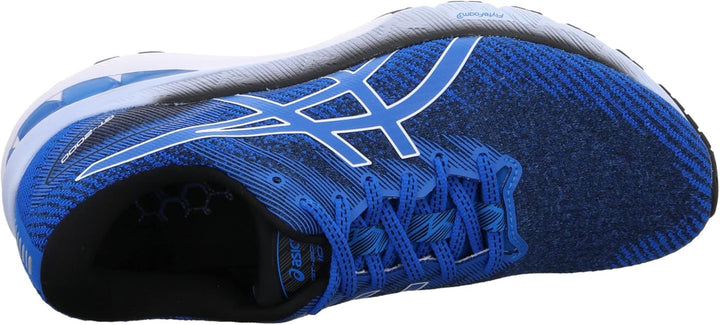 ASICS GT 2000 10 Strassenlaufschuhe für Männer Schwarz Weiss 41.5 EU Black White, 41.5 EU Black Whit