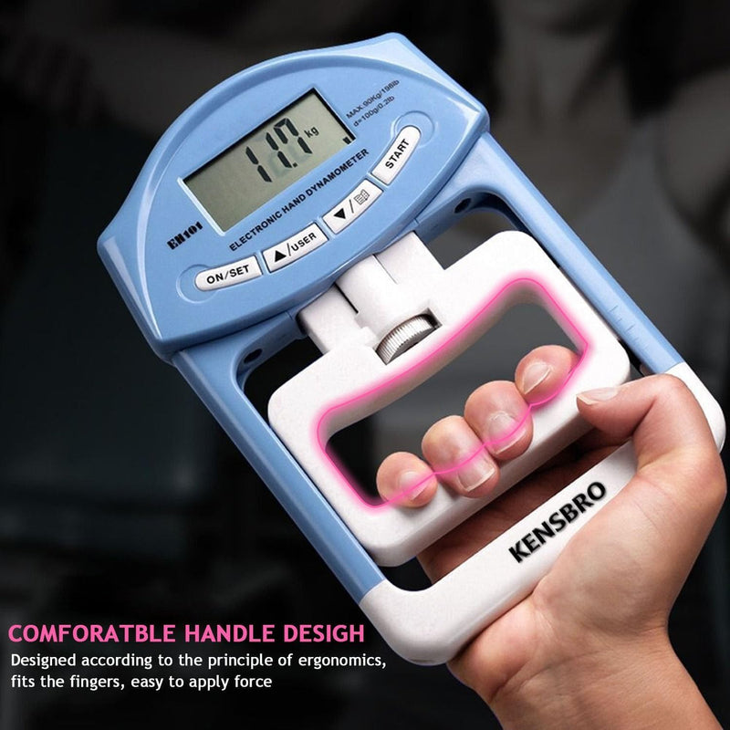 Kraftmesser - Griffkraft Messgerät und Handkraftmesser für präzise Messungen - Hand Dynamometer zur