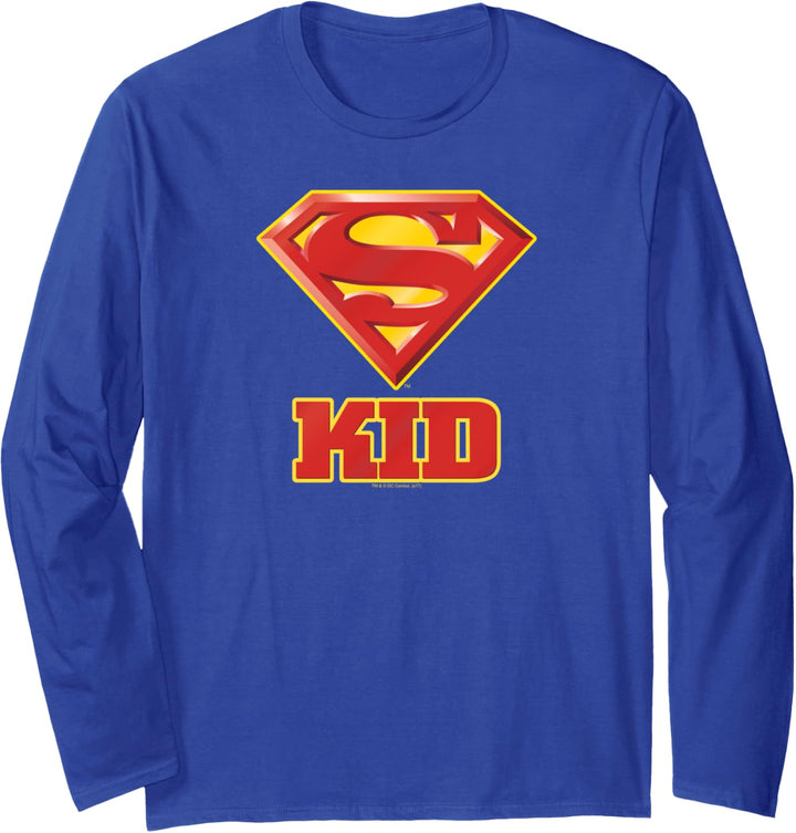 Superman Super Kid Langarmshirt