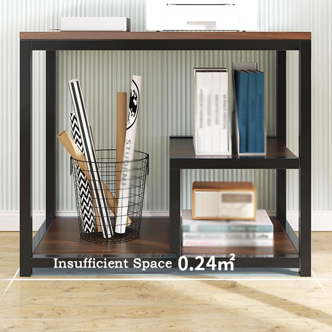 TOMYEUS Druckerständer Floor Drucker Stand Rack Office Desktop Kopierer Multifunktional Doppelschich