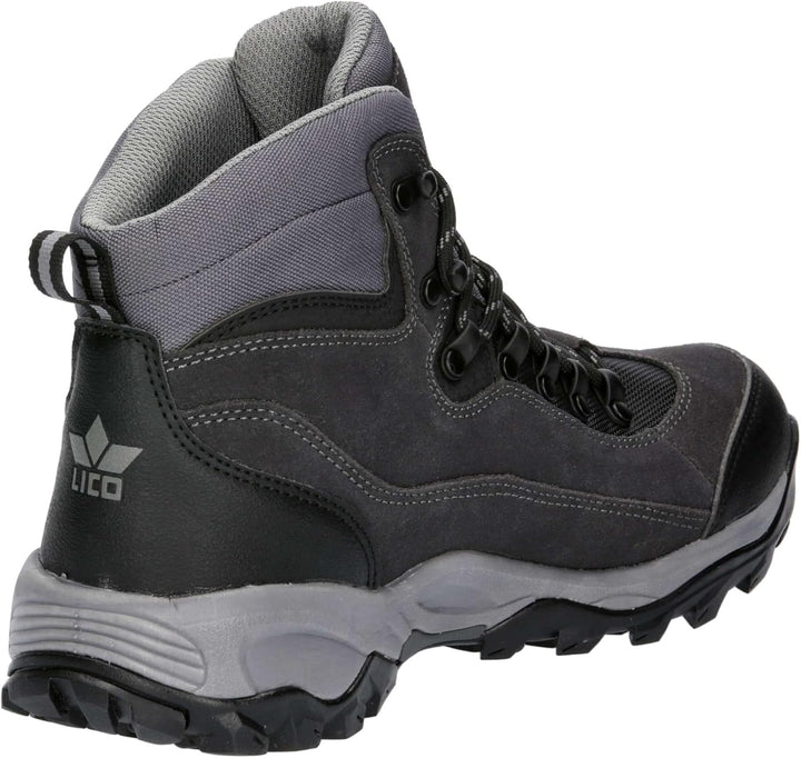 Lico Herren Milan Trekking- & Wanderstiefel 36 EU Anthrazit Grau, 36 EU Anthrazit Grau
