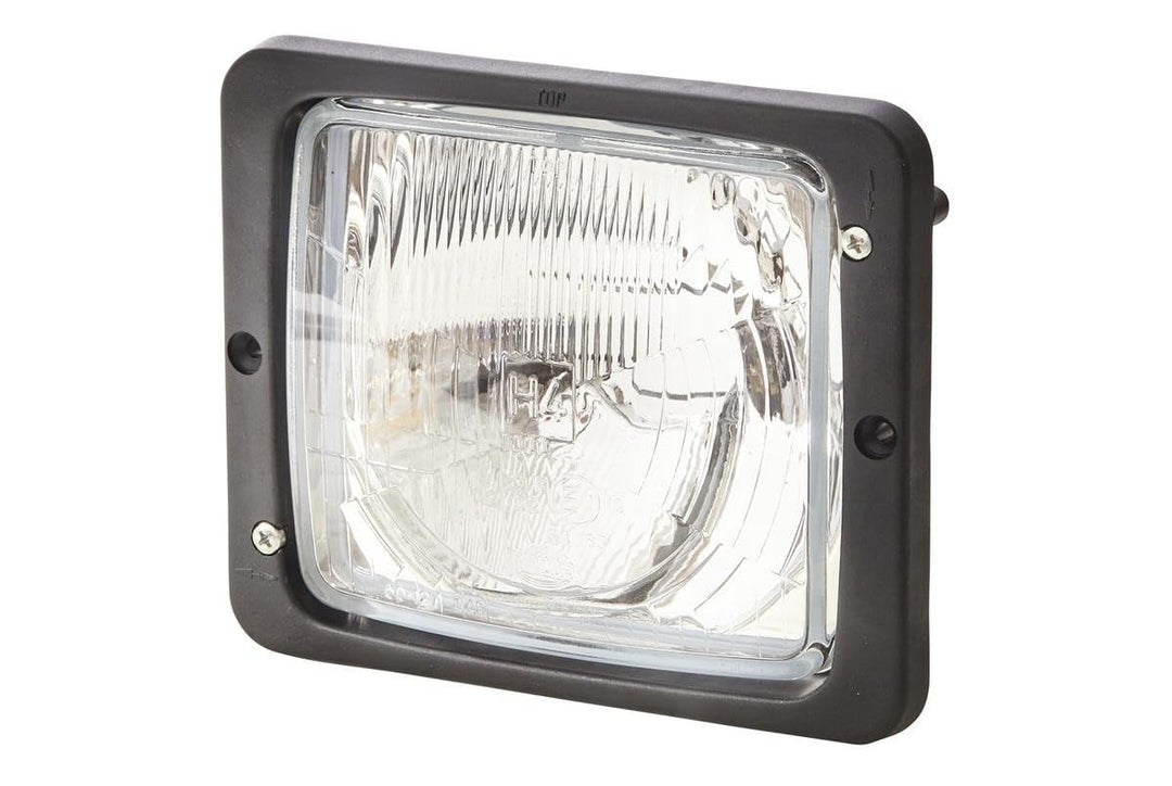 HELLA - Halogen-Hauptscheinwerfer - 12/24V - Referenzzahl: 10 - Einbau - Lichtscheibenfarbe: transpa