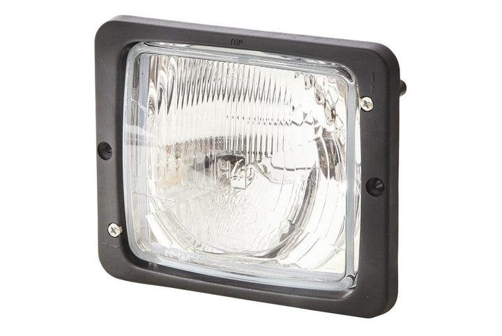 HELLA - Halogen-Hauptscheinwerfer - 12/24V - Referenzzahl: 10 - Einbau - Lichtscheibenfarbe: transpa