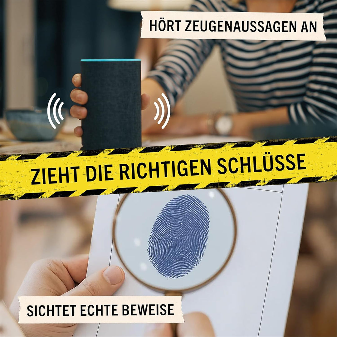 Hidden Games - Glutspur - Deutsch - Realistisches Krimispiel, spannendes Detektivspiel, Escape Room