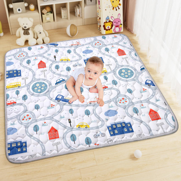 Aolso Baby Spielmatte, Baby Krabbelmatte, Faltbare Spielmatte, Krabbeldecke, Kleinkind Aktivität-Spi