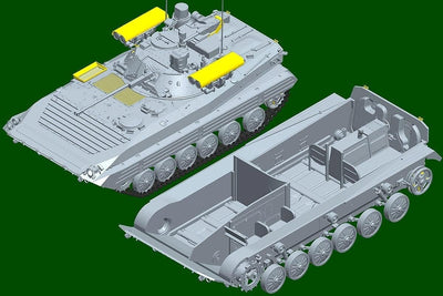 Trumpeter 09558 Russian Bmp-2M Berezhok Turret - massstab 1/35 - Modellbausatz