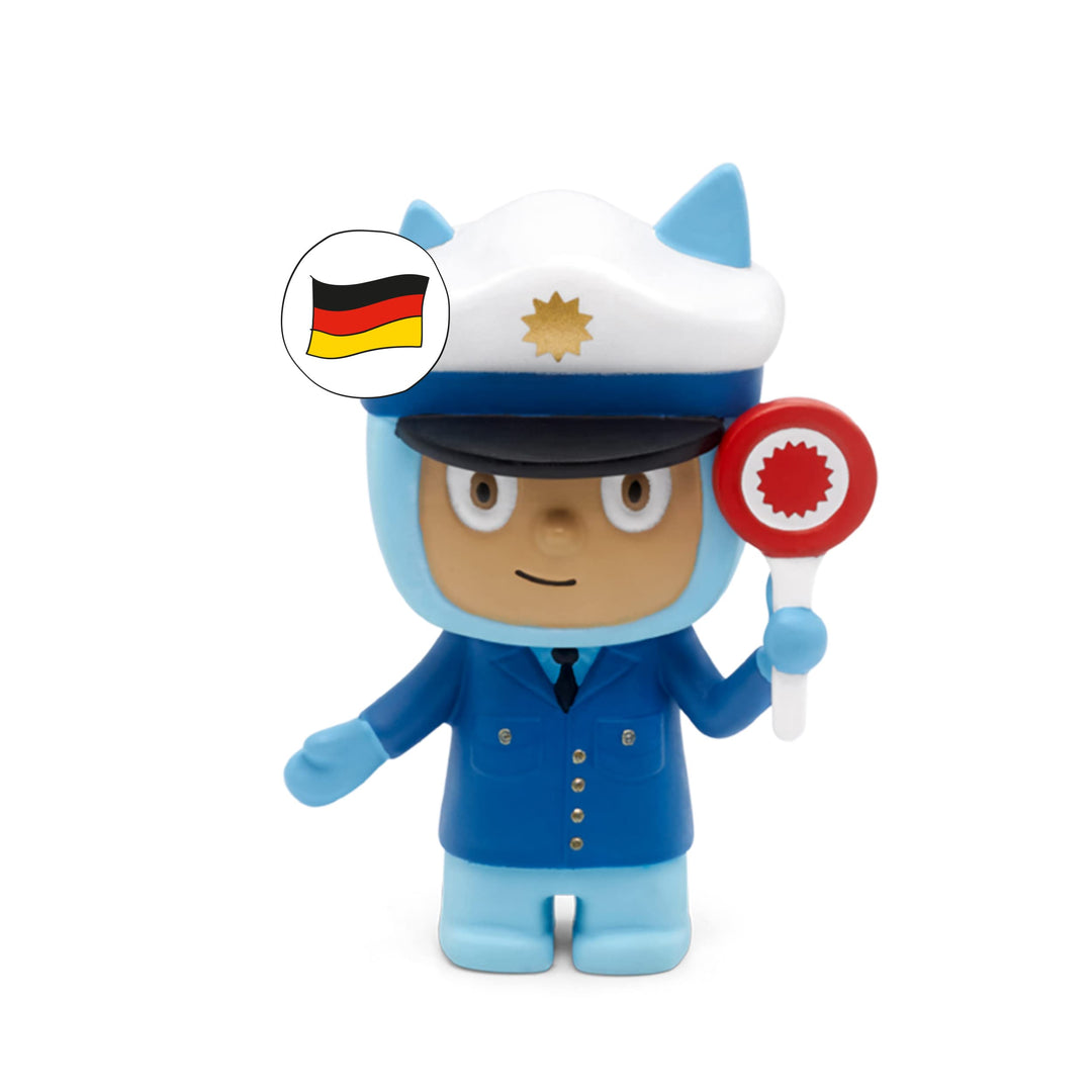 tonies Hörfigur für Toniebox, Kreativ Polizist, zum Selbstbespielen, 90 Minuten Speicher für eigene