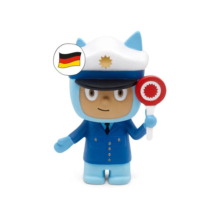 tonies Hörfigur für Toniebox, Kreativ Polizist, zum Selbstbespielen, 90 Minuten Speicher für eigene