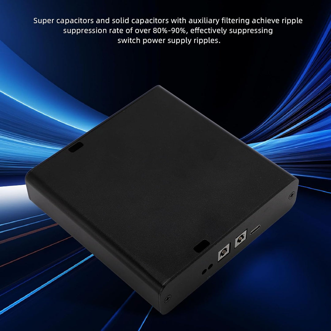 Superkondensator Lineares Netzteil, DC 5-24V Filterung Linearer Verstärker für die Raspi-Soundkarte,