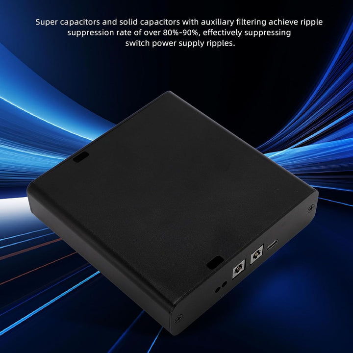 Superkondensator Lineares Netzteil, DC 5-24V Filterung Linearer Verstärker für die Raspi-Soundkarte,