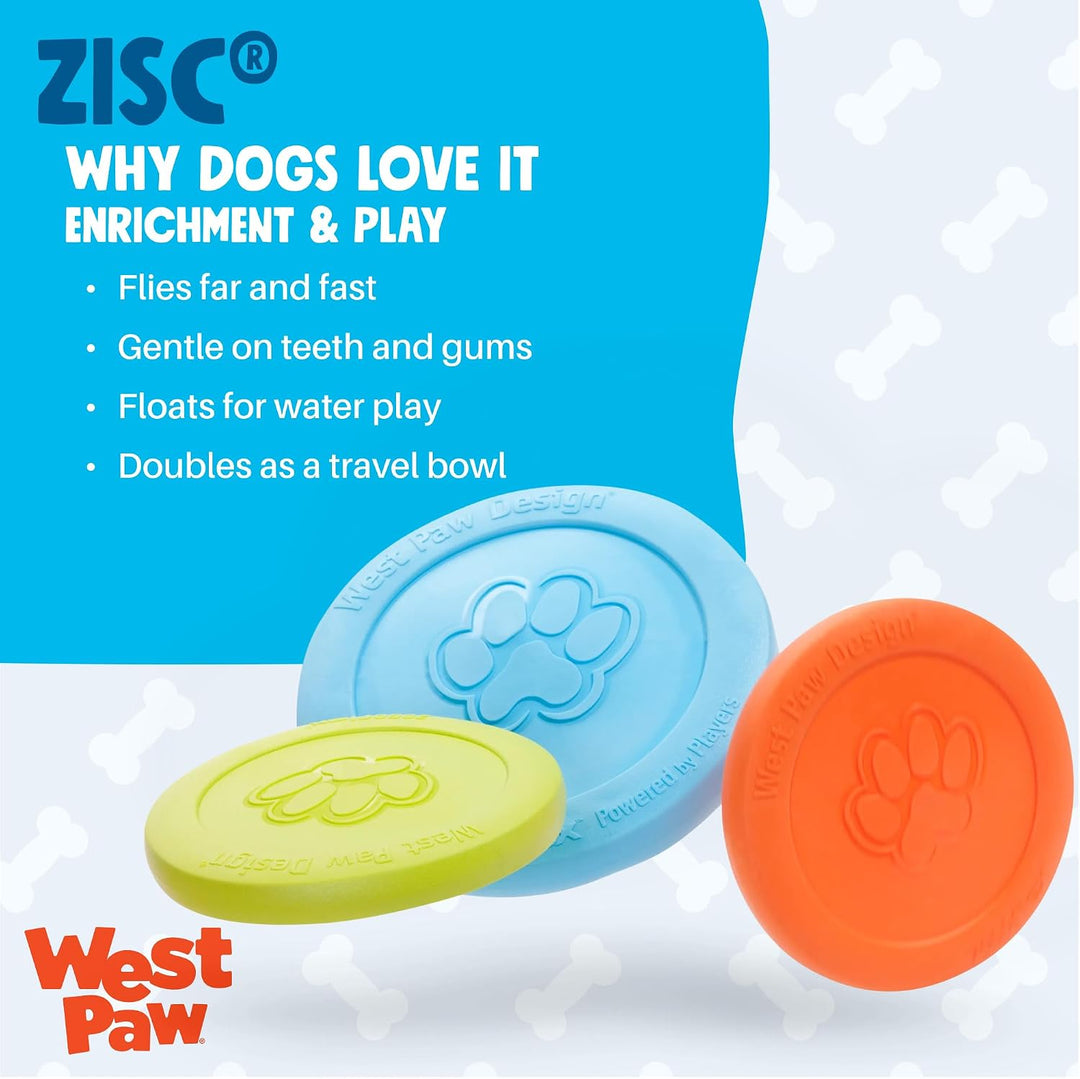 West Paw 27573 Mini Zisc, orange Orange Ã˜ 16 cm, Orange Ã˜ 16 cm