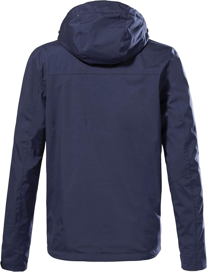 Killtec Herren Kos 106 Mn Jckt Funktionsjacke/Outdoorjacke mit abzippbarer Kapuze M dunkelblau, M du