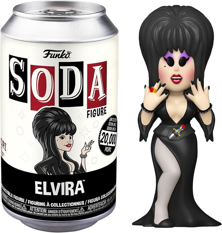 Funko Elvira Vinyl Soda Exclusive