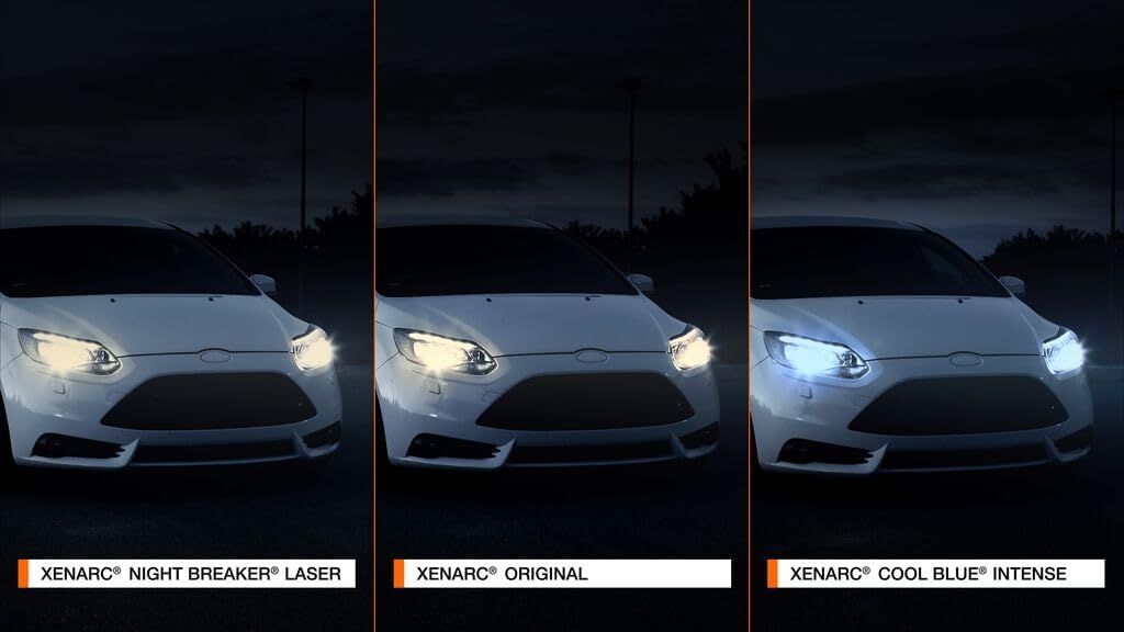 Osram XENARC Cool Blue Intense D1S, +150Prozent mehr Helligkeit, bis zu 6.200K, Xenon-Scheinwerferla