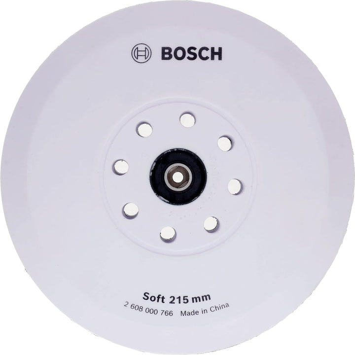 Bosch Professional 1x Schleifteller-Set Ø 215 mm (Stützteller und Schleiftellerschoner für Bosch Pro