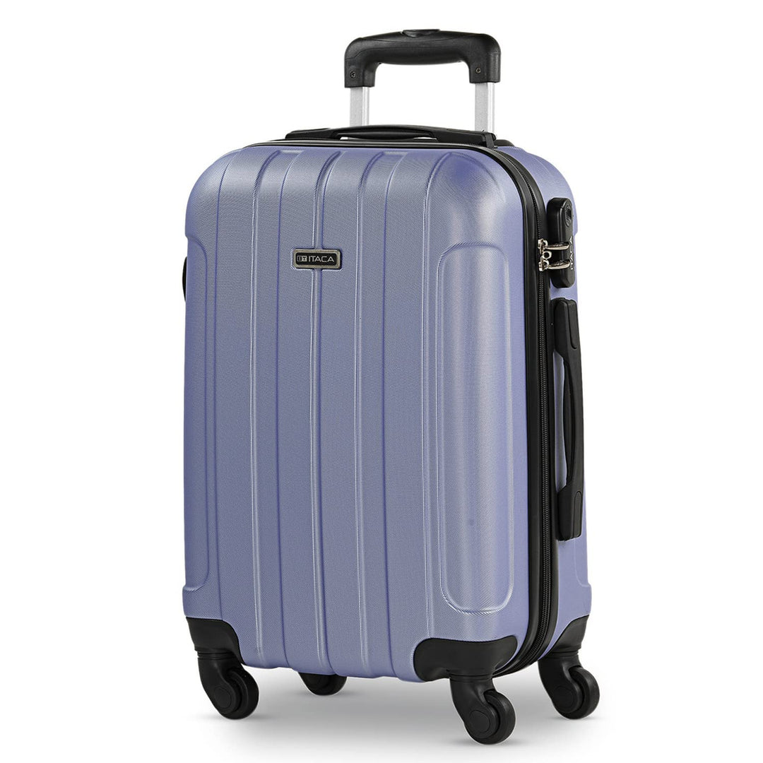 ITACA - Trolley Handgepäck Cabin Trolley Koffer Reisekoffer Hartschalenkoffer mit Zahlenschloss - Ka
