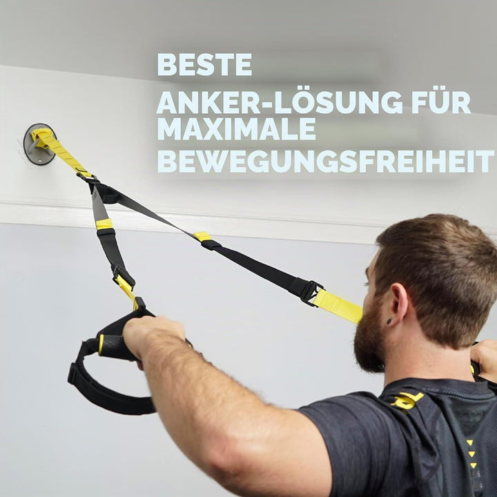TRX XMount Wand- und Deckenanker für Schlingentrainer Xmount 4 GRAU, Xmount 4 GRAU
