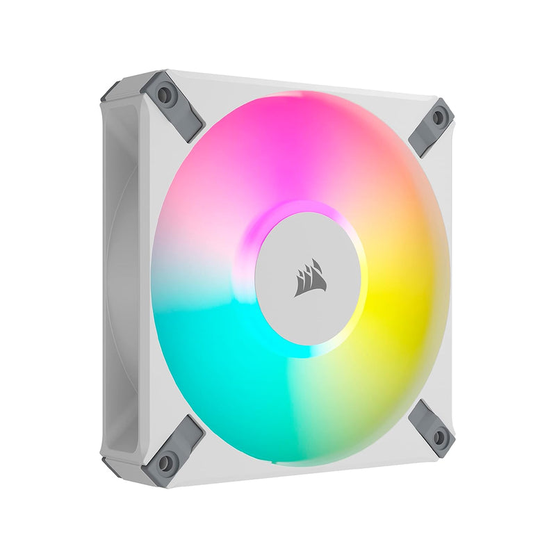 Corsair iCUE AF120 RGB ELITE 120mm PWM Dreifach-Lüfter-Kit - Acht RGB-LEDs Pro Lüfter - AirGuide-Tec