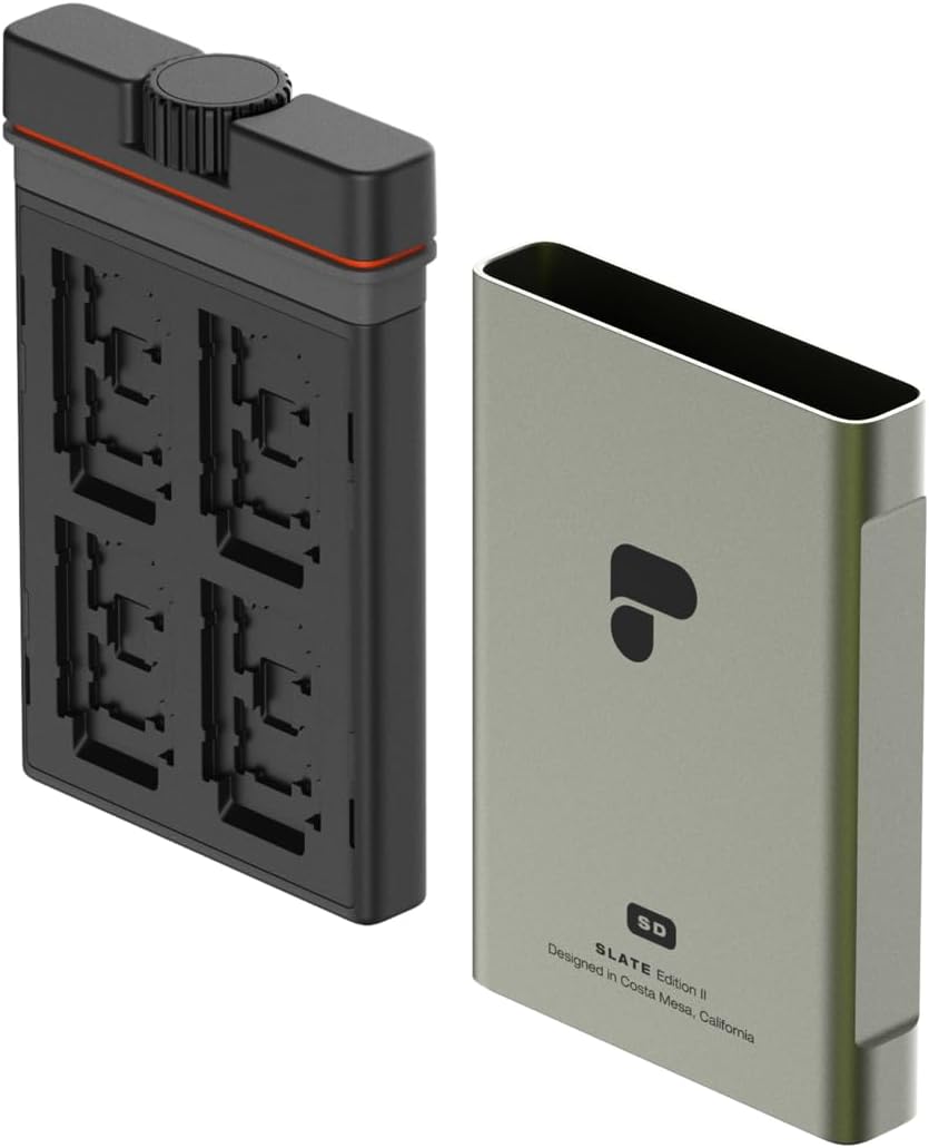 PolarPro - Schiefer Kartentasche - SD Edition II - Wald - wetterfest/stossfest/bruchsicher - austaus