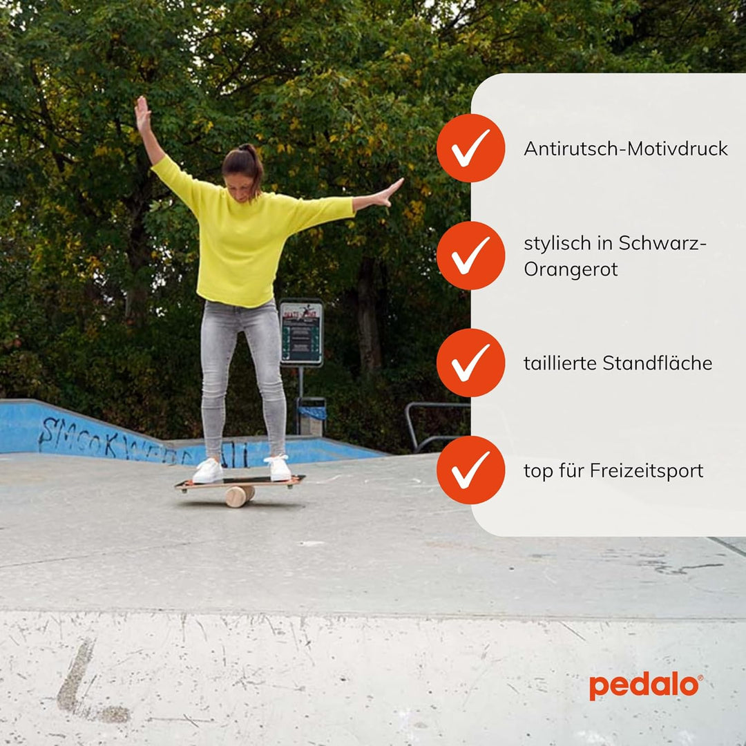 Pedalo Rola-Bola FUN I Gleichgewichtstrainer I Balanceboard I Koordination I Balancierbrett I Fun-Sp