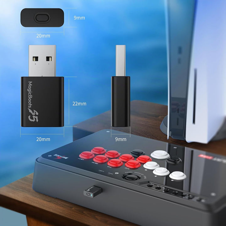 MAYFLASH MagicBoots-S5 FPS Adapter Arcade Joystick Converter für F300, F300 Elite, F500, F500 Elite,