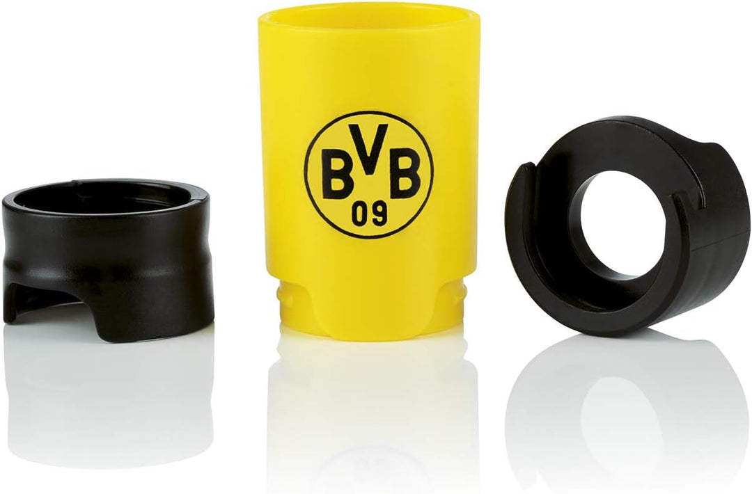 Taste Hero Flaschenaufsatz für Bier 3 Stück Fan-Edition BVB Borussia Dortmund | Macht jede Bierflasc