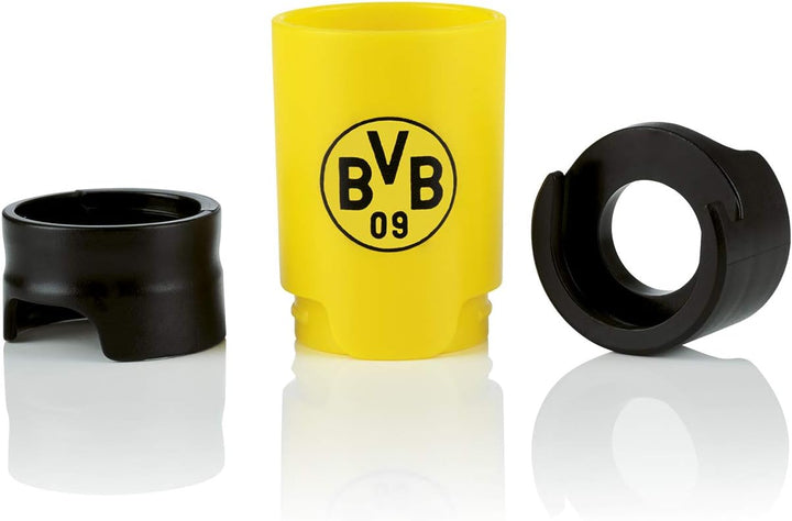 Taste Hero Flaschenaufsatz für Bier 3 Stück Fan-Edition BVB Borussia Dortmund | Macht jede Bierflasc