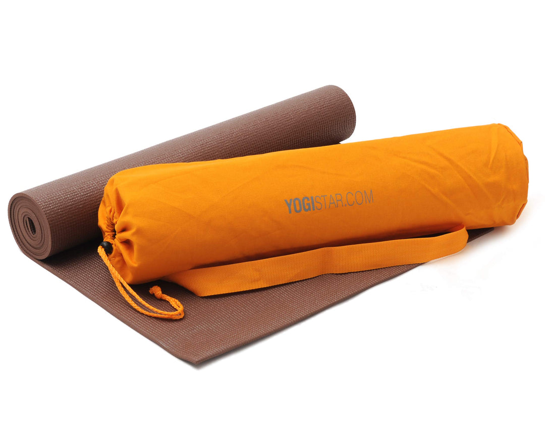 Yoga-Set Starter Edition (yogamatte + Yogatasche) Braun, Braun