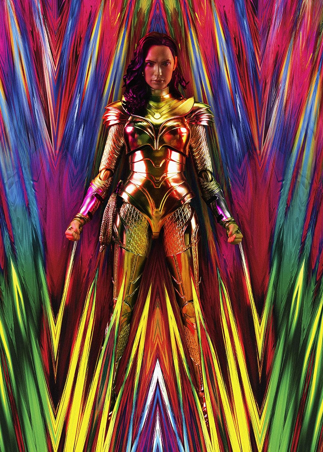 BANDAI - Wonder Woman 1984 - sh figuarts - Wonder Woman golden Armor 16 cm, BAS60499, Mehrfarbig, On