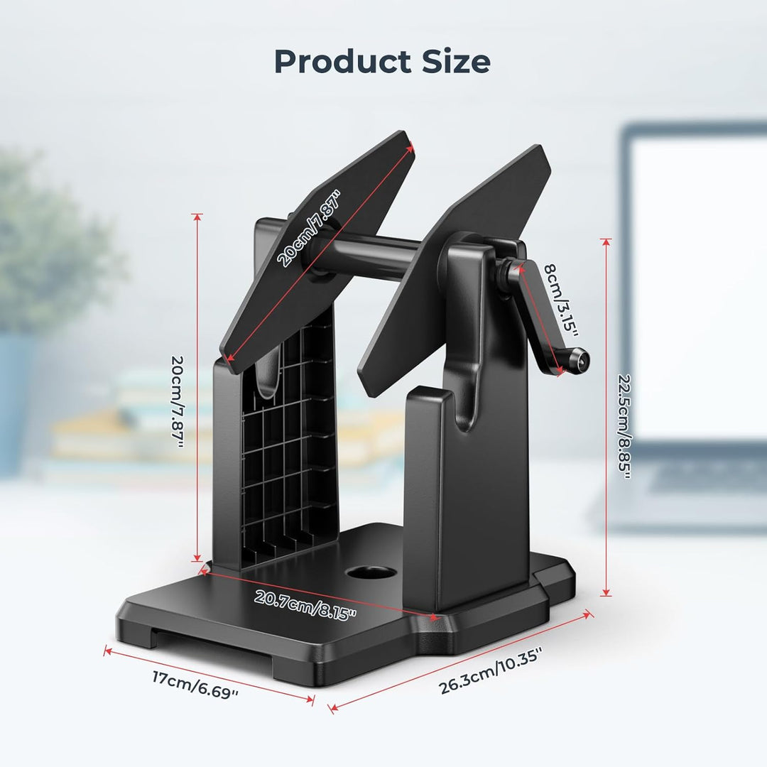 MUNBYN Etikettenhalter Ideal für Desktop-Thermoetikettendrucker und Etikettendrucker ITPP941 & ITPP1