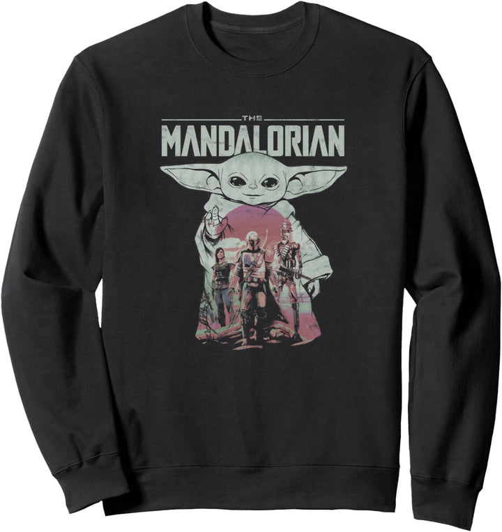 Star Wars: The Mandalorian Grogu The Child Portrait Fill Sweatshirt